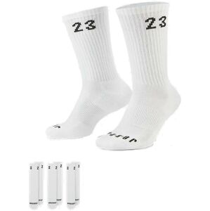 Zoknik Jordan Jordan Essential Crew 3 Pack Socks White