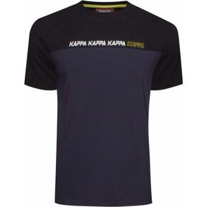 Kappa LOGO ABAR fekete Crna - Férfi póló