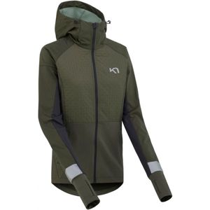 KARI TRAA TOVE sötétzöld XL - Női funkcionális kabát