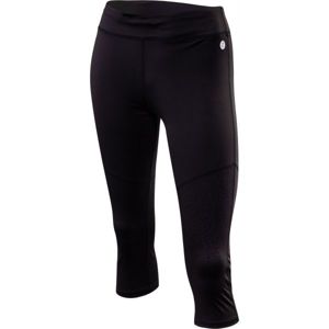Klimatex ALLY fekete L - Női háromnegyedes legging futáshoz