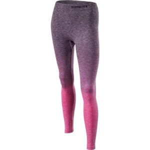 Klimatex ANDI rózsaszín XL - Varrás nélküli női thermo nadrág