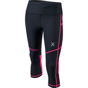 Klimatex CORIEN rózsaszín XS - Női háromnegyedes legging futáshoz