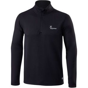 Klimatex GARCIA Férfi outdoor pulóver, fekete, veľkosť XL