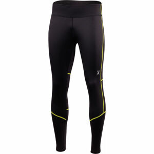 Klimatex MIDGARD Férfi szélálló legging futáshoz, fekete, veľkosť M