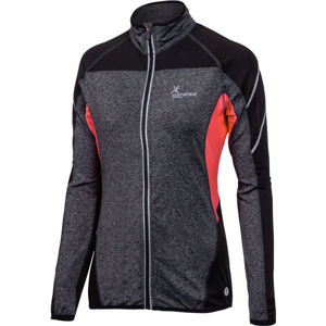 Klimatex NOEMI Női pulóver futáshoz, szürke,fekete,piros, méret
