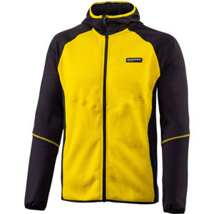 Klimatex TEMEK Férfi outdoor pulóver, sárga, veľkosť XL