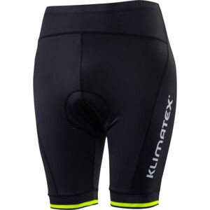 Klimatex TILLIO Férfi kerékpáros rövidnadrág, fekete, méret