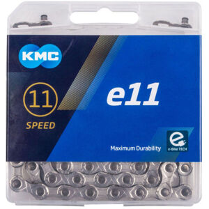 KMC E11 Lánc elektromos kerékpárhoz, ezüst, méret os