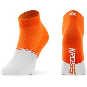 Kross ACTIVE W narancssárga M - Női kerékpáros zokni