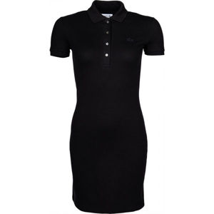 Lacoste CLASSIC POLO DRESS fekete M - Női ruha