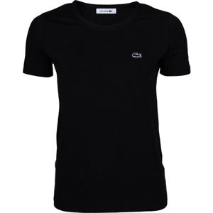 Lacoste ZERO NECK SS T-SHIRT fekete XS - Női póló