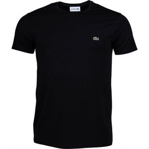 Lacoste ZERO NECK SS T-SHIRT fekete XL - Férfi póló
