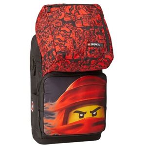 LEGO Bags NINJAGO OPTIMO PLUS Gyerek hátizsák, fekete, méret