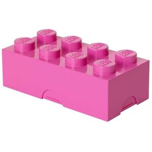 LEGO Storage BOX Uzsonnásdoboz, rózsaszín, méret os