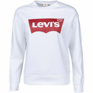Levi's GRAPHIC STANDARD CREW Női pulóver, fehér, méret S
