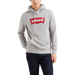 Levi's GRAPHIC PO HOODIE-B Férfi pulóver, szürke, méret XL