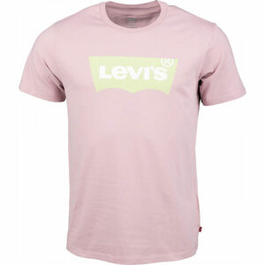 Levi's HOUSEMARK GRAPHIC TEE Férfi póló, rózsaszín, méret XL