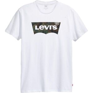 Levi's HOUSEMARK Férfi póló, fehér, veľkosť S
