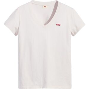 Levi's PERFECT V-NECK TEE SHIRT Női póló, fehér, veľkosť S