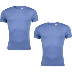 Levi's SLIM 2PK CREWNECK 1 Férfi póló, kék, veľkosť S