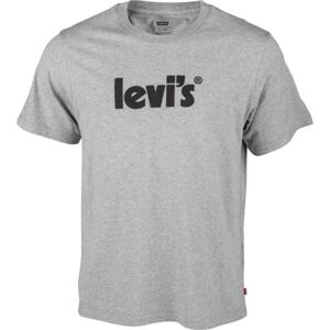 Levi's SS RELAXED FIT TEE Férfi póló, fekete, veľkosť S
