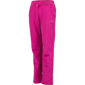Lewro CARNO rózsaszín 140-146 - Gyerek softshell nadrág