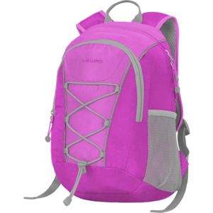 Lewro DINO 12 Univerzális gyerek hátizsák, rózsaszín,szürke, méret