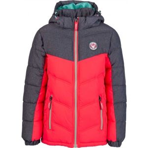 Lewro ERNIE piros 152-158 - Gyerek steppelt kabát
