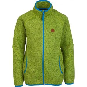 Lewro HABIBI zöld 116-122 - Gyerek fleece pulóver
