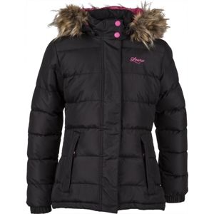 Lewro JEANA 116-134 fekete 128-134 - Lányos steppelt kabát