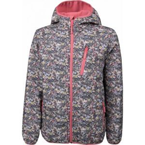 Lewro MAUI rózsaszín 140-146 - Gyerek softshell kabát