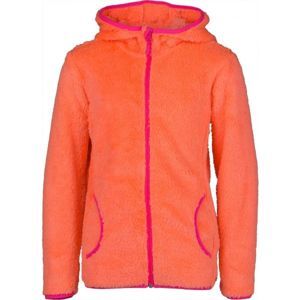 Lewro NELDA narancssárga 152-158 - Lány fleece pulóver