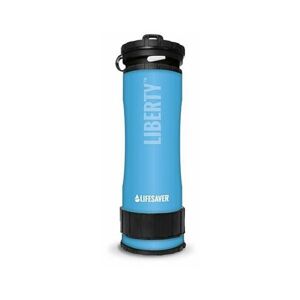 Lifesaver LIBERTY Szűrő és víztisztító palack, világoskék, méret