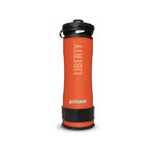 Lifesaver LIBERTY Szűrő és víztisztító palack, narancssárga, méret
