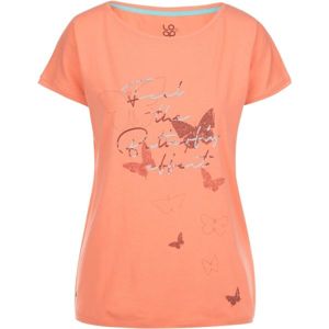 Loap BIRDIE narancssárga S - Női póló