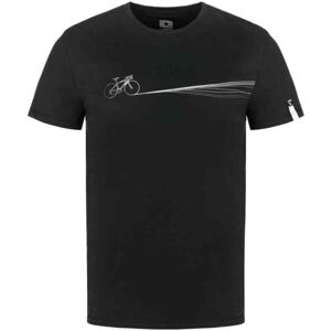 Loap BOURN Férfi póló, fekete, méret XL