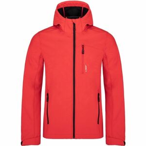Loap LECAR Férfi softshell kabát, piros, méret XL