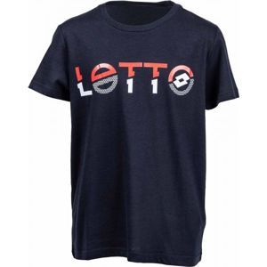 Lotto BTS TEE LOGO JS B fekete XL - Fiús póló