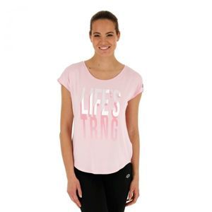 Lotto DINAMICO W TEE VI rózsaszín S - Női póló