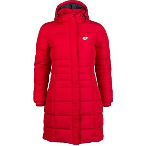 Lotto EDITH Női steppelt kabát, piros, méret M