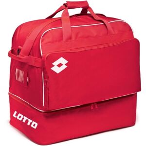 Lotto ELITE JR SOCCER BG Futball táska, piros, méret UNI