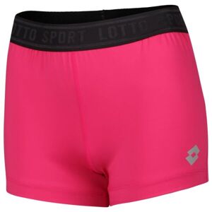 Lotto RUN FIT W SHORT TIGHT Női rövidnadrág sportoláshoz, rózsaszín, méret L