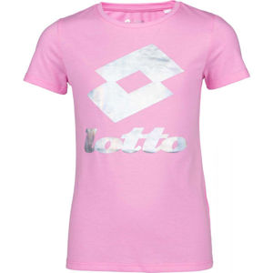 Lotto SMART G TEE JS Lány póló, rózsaszín, méret XS