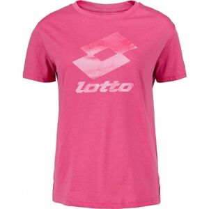 Lotto SMART W III TEE JS Női póló, rózsaszín, veľkosť M