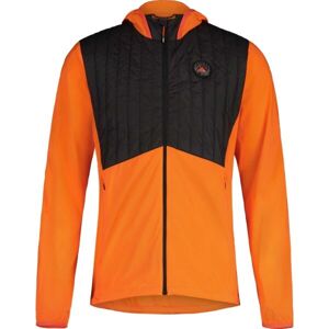 Maloja FICHTE Férfi kerékpáros kabát, narancssárga, méret L