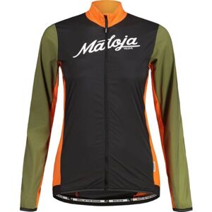 Maloja SEIS W Női kerékpáros kabát, fekete, méret M