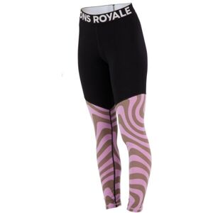 MONS ROYALE CASCADE Női funkcionális leggings, rózsaszín, veľkosť M
