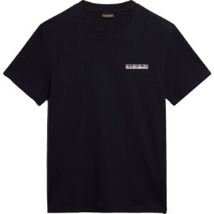 Napapijri S-WARHOLM Férfi póló, fekete, méret XL
