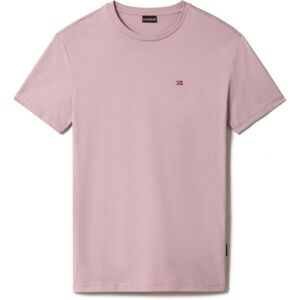 Napapijri SALIS C SS 1 Férfi póló, rózsaszín, méret XL