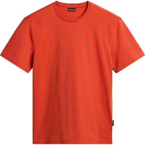 Napapijri SALIS SS SUM Férfi póló, narancssárga, méret M